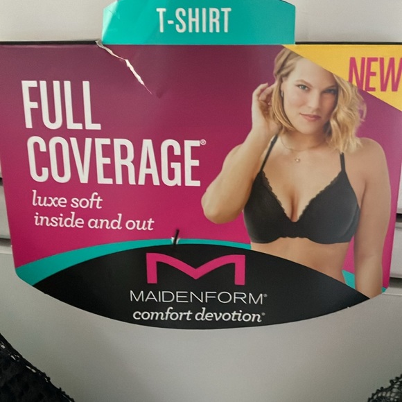 NEW MAIDENFORM Comfort Devotion Full Coverage Size 38 C - Picture 7 of 10